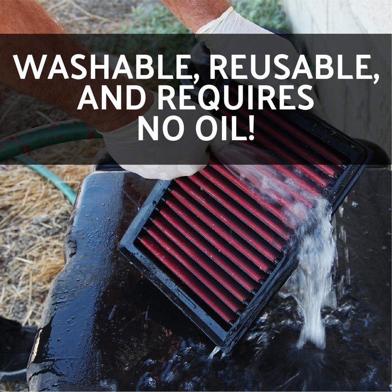 AEM 28-20857 DryFlow Air Filter, Red - Image 4